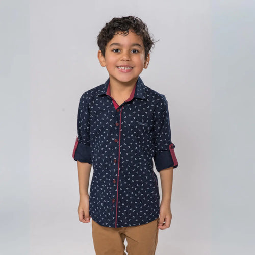 Anchor Boys Cotton Shirt-0