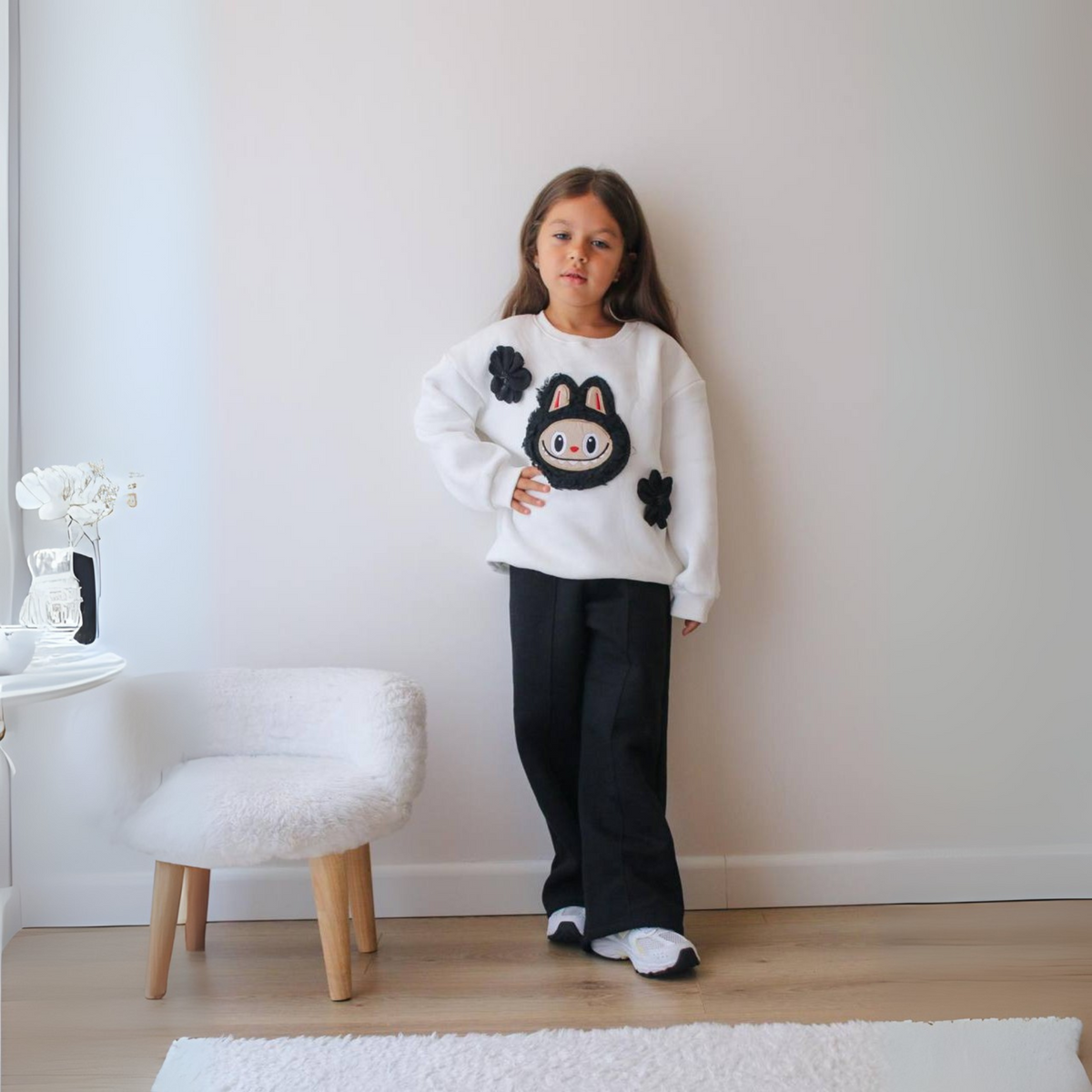 La-Bu-Bu Flower Girls Casual Set